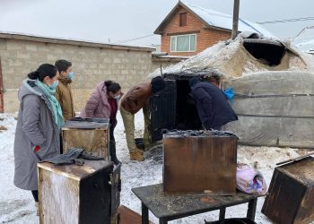 Солонгост эмчлүүлж буй Н.Учрал гишүүн гэр нь шатсан 5 хүүхэдтэй айлд 5 ханатай гэр өгнө