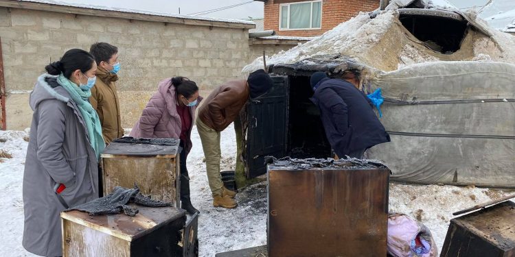 Солонгост эмчлүүлж буй Н.Учрал гишүүн гэр нь шатсан 5 хүүхэдтэй айлд 5 ханатай гэр өгнө