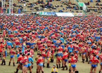 Наадам 21: Цахим бөхийг тогонд залгана