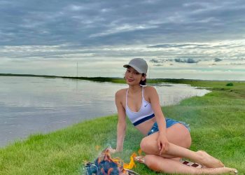 Мисс О.Ариунзул хүүтэйгээ Дорнодод амарч байна