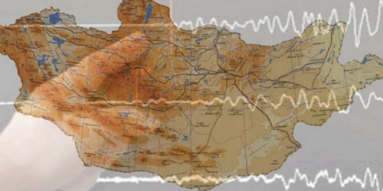 5.4 магнитудын хүчтэй газар хөдлөлт болов