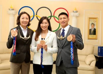 ОЛИМПЫН МЕДАЛЬТНУУДЫГ МҮОХ-НЫ “АЛТАН ОД” ОДОНГООР ШАГНАВ