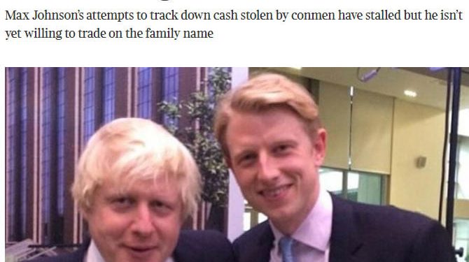 АНГЛИЙН ЕРӨНХИЙ САЙД БОРИС ЖОНСОНЫ ДҮҮ МАКС ЖОНСОН 19.3 САЯ ДОЛЛАРАА МОНГОЛД АЛДСАН ТҮҮХЭЭС