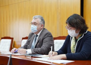 Шадар сайд С.Амарсайхан ДЭМБ-ын Монгол дахь суурин төлөөлөгч Сергей Диордицагтай уулзлаа