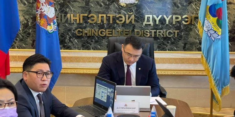 Чингэлтэй дүүрэг 19 хороотой