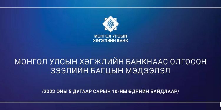 Таван сарын хугацаанд 201 тэрбум төгрөгийн зээл өргөн төлөгджээ