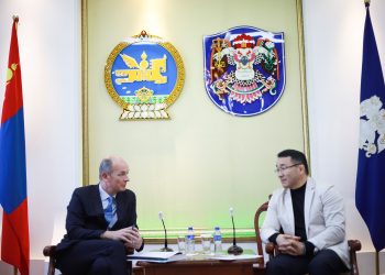 Хотын дарга Европын сэргээн босголт, хөгжлийн банкны дэд ерөнхийлөгчийг хүлээн авч уулзлаа