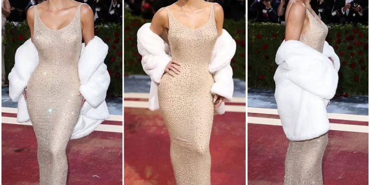 Ким Кардашиан Мэрилэн Монрогийн 5 сая долларын даашинзыг өмсөхийн тулд 16 кг хасжээ