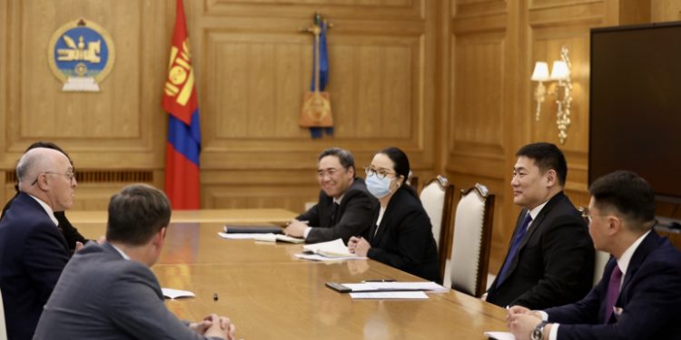 Ерөнхий сайд Л.Оюун-Эрдэнэ АНУ-ын Элчин сайдыг хүлээн авч уулзлаа