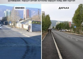 Нийслэлийн гурван байршилд зам засвар, шинэчлэлийн ажил бүрэн дууслаа