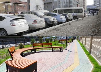 Баянзүрх дүүргийн 25 дугаар хороонд гарааш буулгаж, нийтийн зориулалтаар тохижууллаа