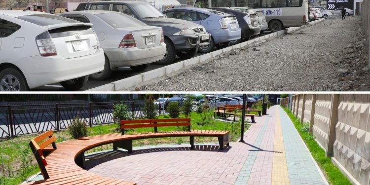 Баянзүрх дүүргийн 25 дугаар хороонд гарааш буулгаж, нийтийн зориулалтаар тохижууллаа