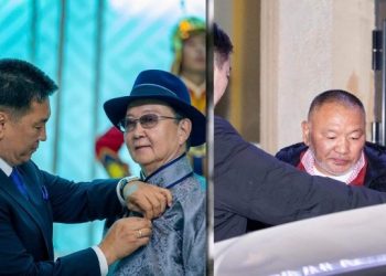 Гавьяаг нь Х.Бадамсүрэн хүртэж, гавыг нь Д.Эрдэнэбилэг зүүлээ