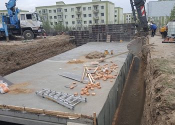 Яармагийн нүхэн гарцын хойд хэсгийг угсарч дууслаа