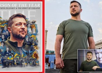 “Time” сэтгүүл Володимир Зеленскийг оны онцлох хүнээр нэрлэжээ