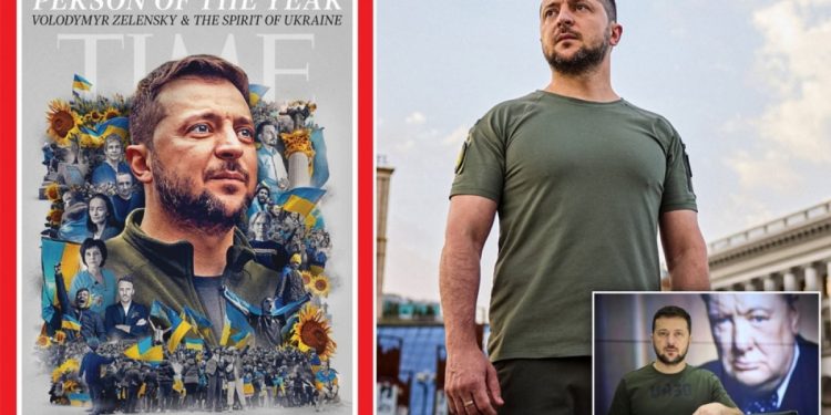 “Time” сэтгүүл Володимир Зеленскийг оны онцлох хүнээр нэрлэжээ