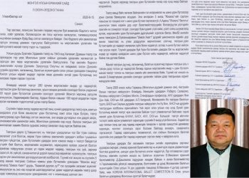 Дуурь бүжгийн эрдмийн театрын дарга Ц.Төвшинтөгсийг чөлөөлүүлэх хүсэлт гаргажээ