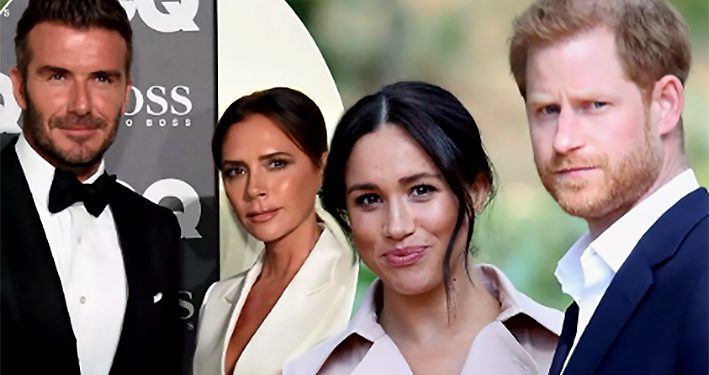 Дэвид Бекхэм, Меган Марклтай харилцаагаа тасалжээ