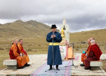 Улаанбаатар хотын анхны шав тавьсан газарт хүндэтгэл үзүүлэв