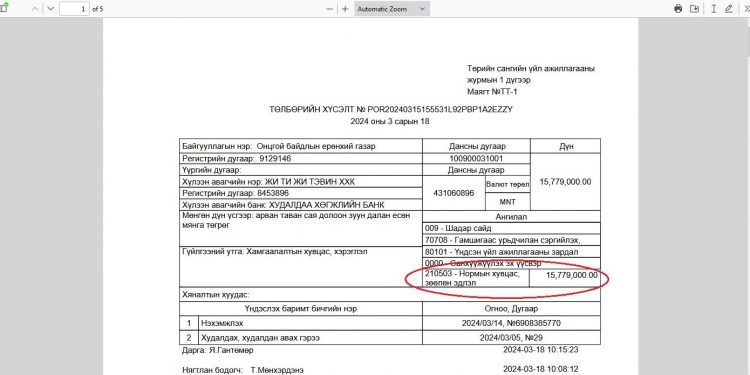Онцгойн удирдлага төрийн далбаа, модон жаазанд 25 сая, аврагчдын хамгаалалтын хувцаст 15 сая төгрөг зарцуулжээ