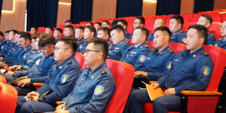 “Өндөр барилгад гарсан гал түймрийг унтраах” сэдэвт хамтарсан сургалтыг зохион байгуулж байна