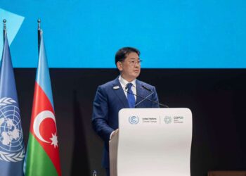 Ерөнхийлөгч У.Хүрэлсүх Уур амьсгалын өөрчлөлтийн асуудлаарх дэлхийн удирдагчдын дээд түвшний уулзалтад үг хэллээ