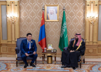 ЕРӨНХИЙ САЙД Л.ОЮУН-ЭРДЭНЭ САУДЫН АРАБЫН ХААНТ УЛСЫН УГСАА ЗАЛГАМЖЛАХ ХАНХҮҮ БӨГӨӨД ЕРӨНХИЙ САЙД МУХАММАД БИН САЛМАН АЛЬ-САУДТАЙ УУЛЗЛАА