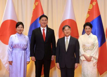 Япон Улсын Цог Жавхлант Эзэн Хаан Нарүхито, Эрхэм дээд Хатан Масако нарыг хүндэтгэн төрийн зоог барилаа