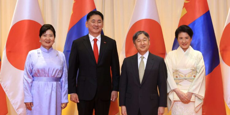 Япон Улсын Цог Жавхлант Эзэн Хаан Нарүхито, Эрхэм дээд Хатан Масако нарыг хүндэтгэн төрийн зоог барилаа