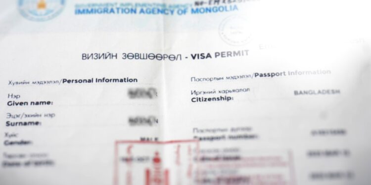 Бүгд Найрамдах Бангладеш Улсын иргэд хуурамч визийн зөвшөөрөл ашиглан улсын хил нэвтрэхийг завдав